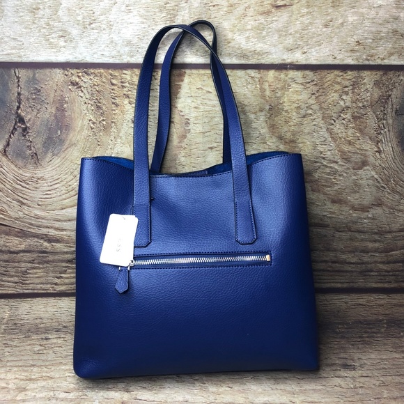 GUESS Womens Trudy Girlfriend Purse Dark Navy Blue - Picture 3 of 7